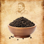 black peppercorns